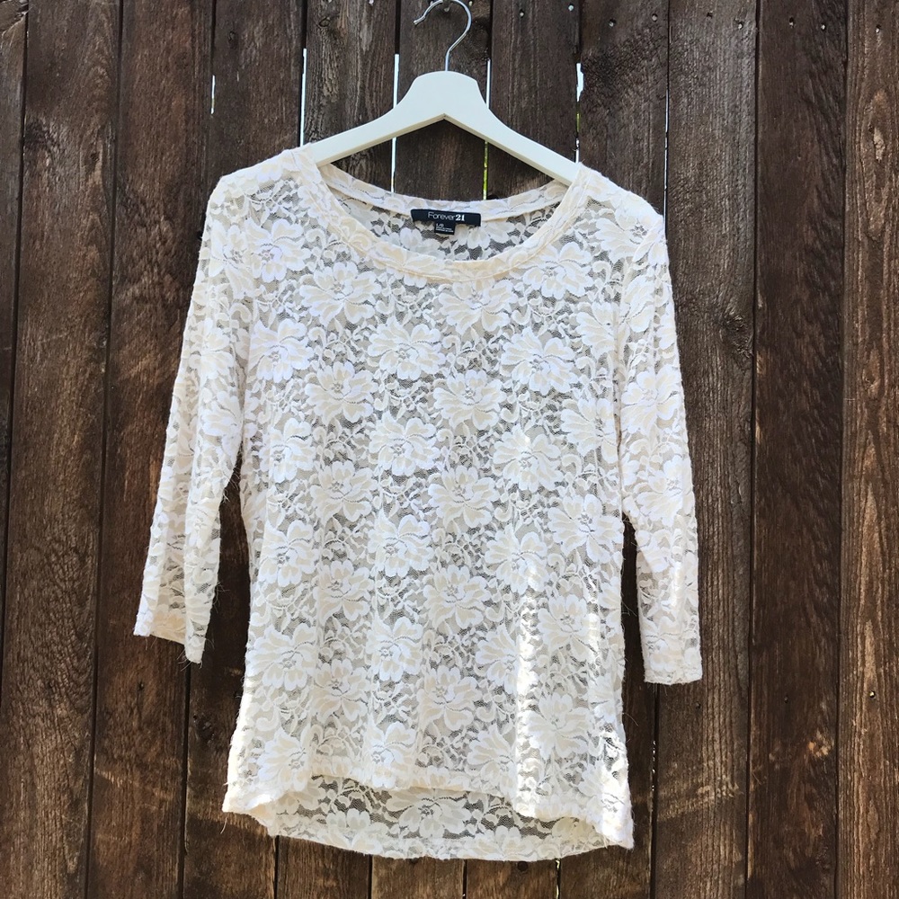 Forever 21 lace top